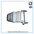 Galvanized-Finished Hinge, Made of 1045 Carbon Steel for Construction System